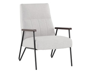 COELHO LOUNGE CHAIR - LIGHT GREY