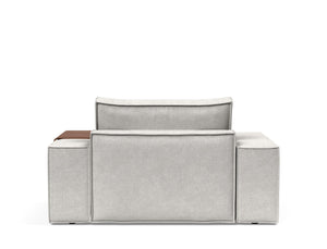 NEWILLA LOUNGER CHAIR W/WIDE ARM RESTS, 39"X61"