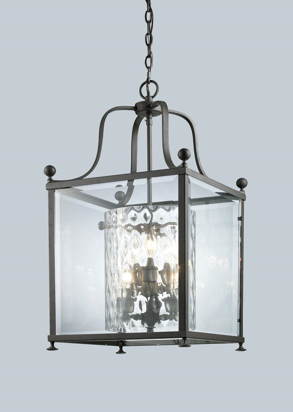 Fairview 6 Light Pendant in Bronze Finish