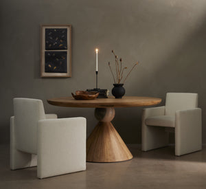 Kima Dining Chair In Fayette Cloud