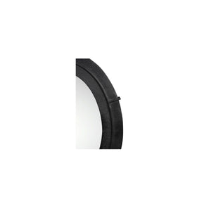 Moe's Antoni Oval Mirror in Black Iron