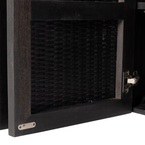 Veta Sideboard In Black Cane