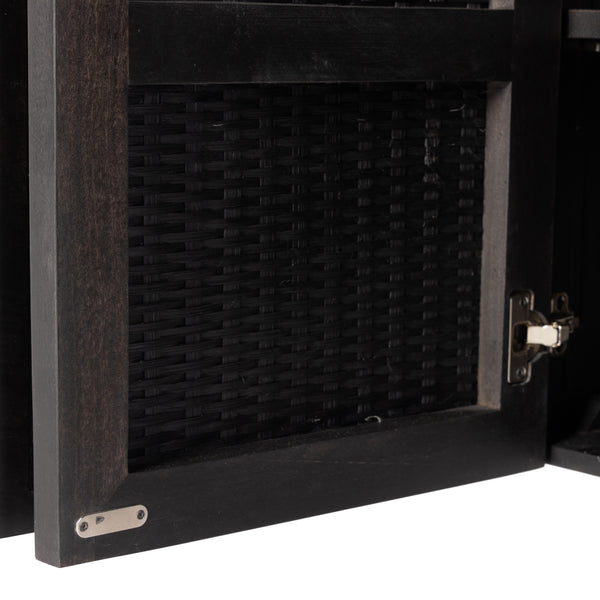 Veta Sideboard In Black Cane