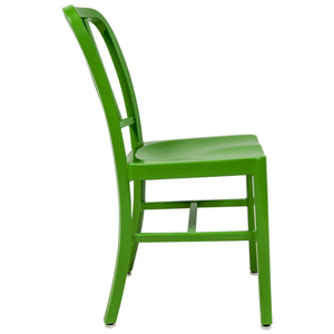HILLEROD SIDE DINING CHAIR - GREEN