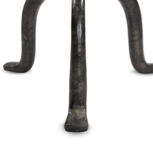Jocelyn End Table - Raw Black Iron
