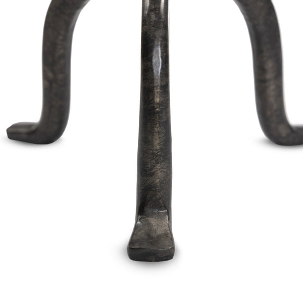 Jocelyn End Table - Raw Black Iron