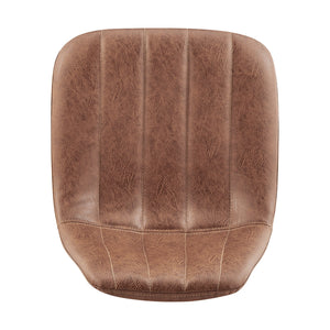 Robert KD PU Counter Stool, Umber Brown