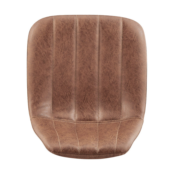 Robert KD PU Counter Stool, Umber Brown