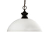 Chance 1 Light Pendant in Bronze Finish