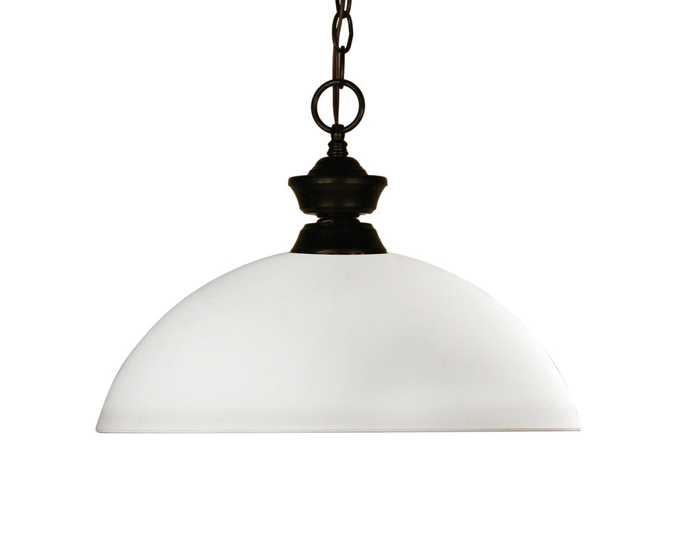 Chance 1 Light Pendant in Bronze Finish