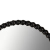 Baria Black Wooden Mirror