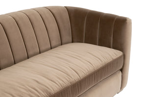 Bronx 87" Channel Back Sofa