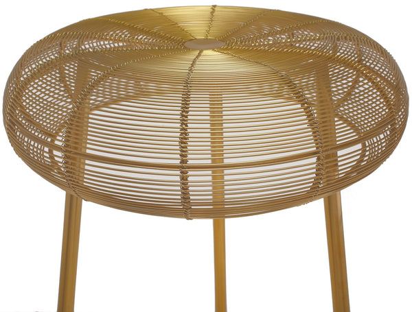 Sylvester Bar Stool In Gold