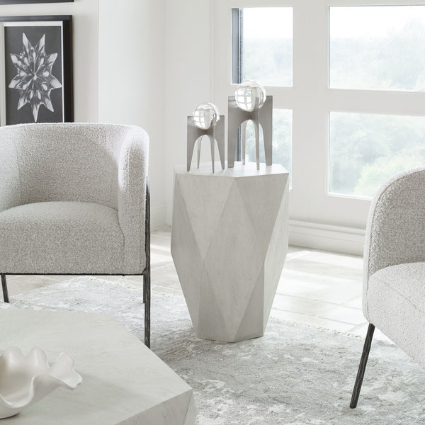 Volker White Side Table