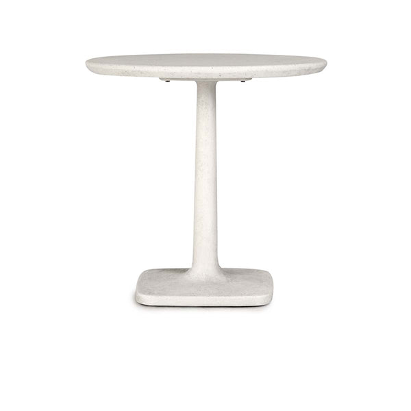Paulina Outdoor Round Bistro Table 31" - White