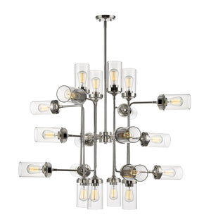 Calliope 20 Light Pendant in Polished Nickel Finish