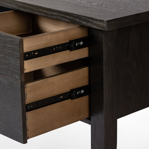 Concord Desk In Charcoal Oak