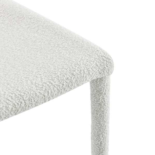 Kelsey Fabric Dining Side Chair, Boucle Beige