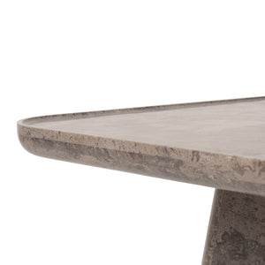 Zane Coffee Table - Warm Grey Marble