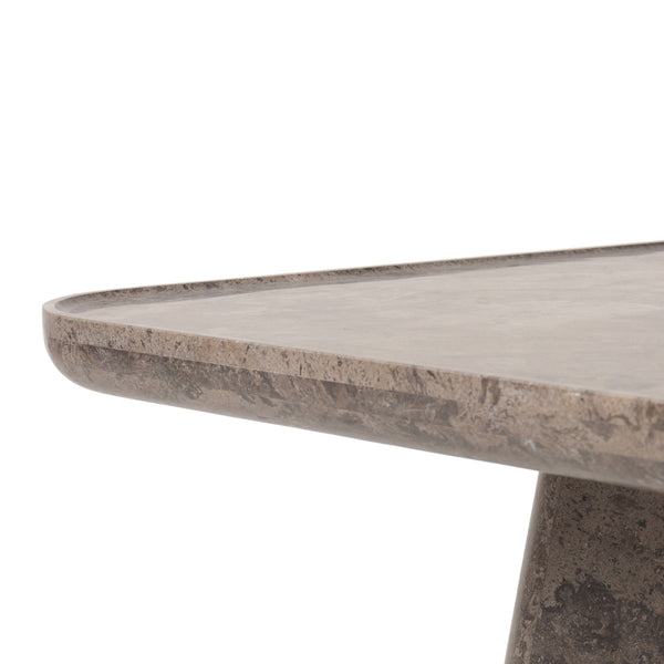 Zane Coffee Table - Warm Grey Marble