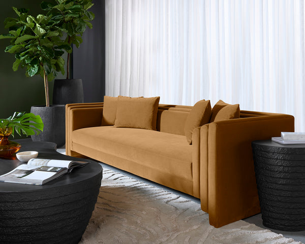 KIRA SOFA - MEG GOLD