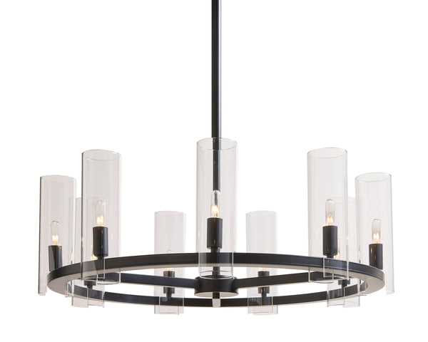CLARABELLE CHANDELIER - SMALL - BLACK