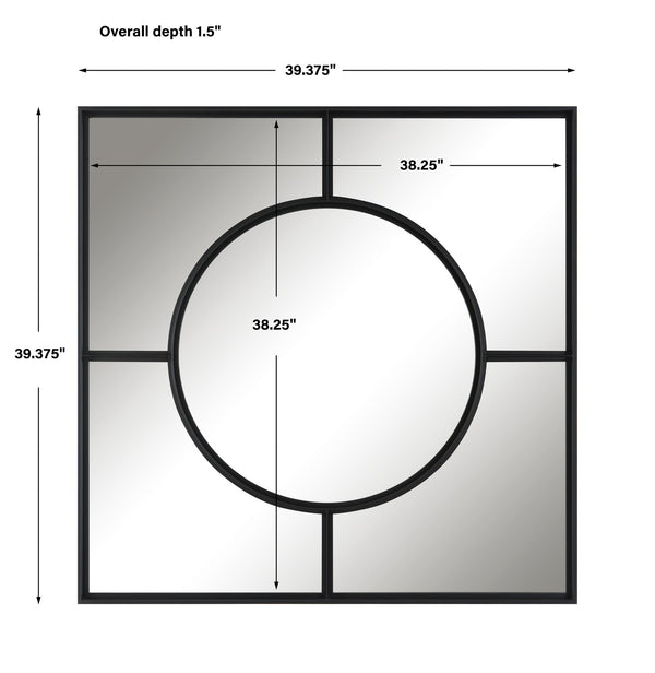 Spurgeon Square Window Mirror