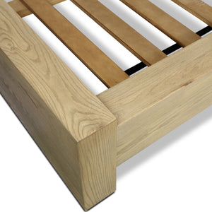 Torrington King Bed - Sandy Oak Resawn