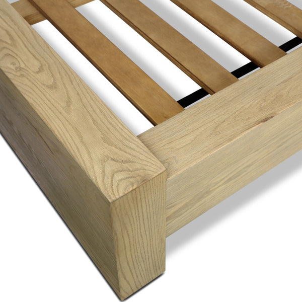Torrington King Bed - Sandy Oak Resawn