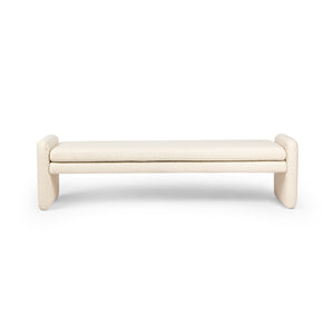 Serena Accent Bench in Durham Cream