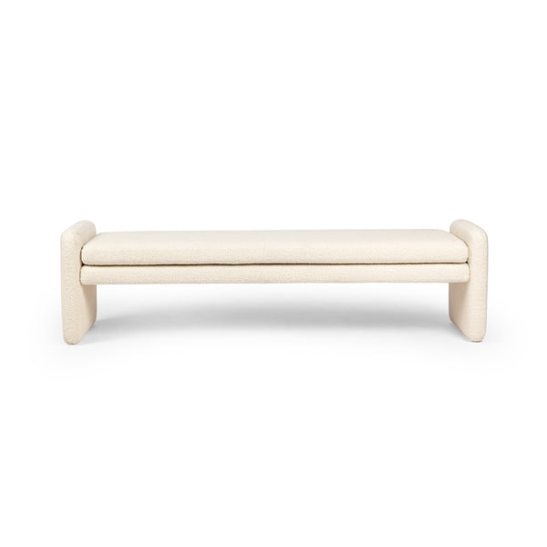Serena Accent Bench in Durham Cream
