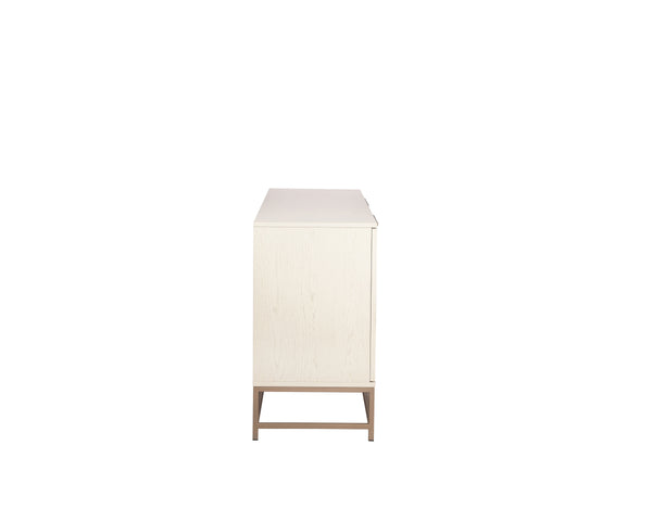 REBEL SIDEBOARD - LARGE - CHAMPAGNE GOLD - CREAM