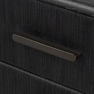 Rosenell 6 Drawer Dresser - Black Paper Cord