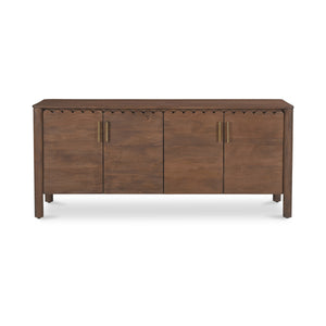 Moe's Wiley 4 Door Sideboard in Vintage Brown