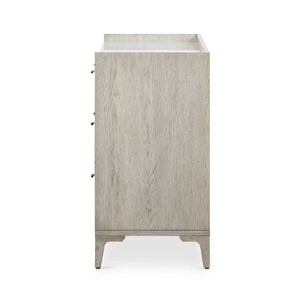 Viggo 6 Drawer Dresser In Vintage White Oak