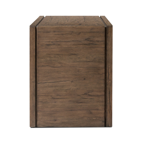 Henry Desk In Rustic Grey Veneer