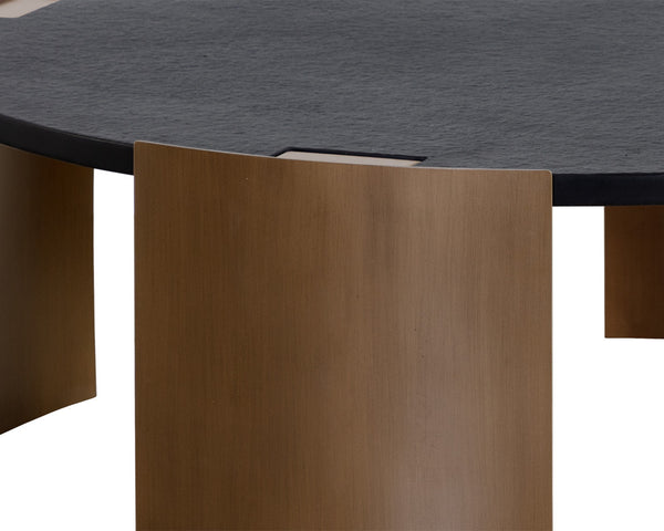 GALLUS COFFEE TABLE - CARBON