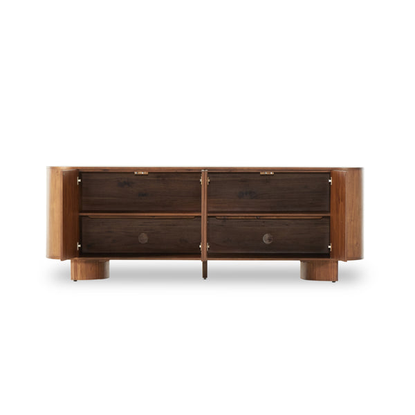 Paden Sideboard In Seasoned Brown Acacia
