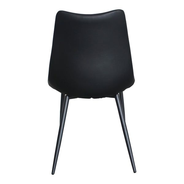 Moe's Alibi Dining Chair Matte Black Set of Two