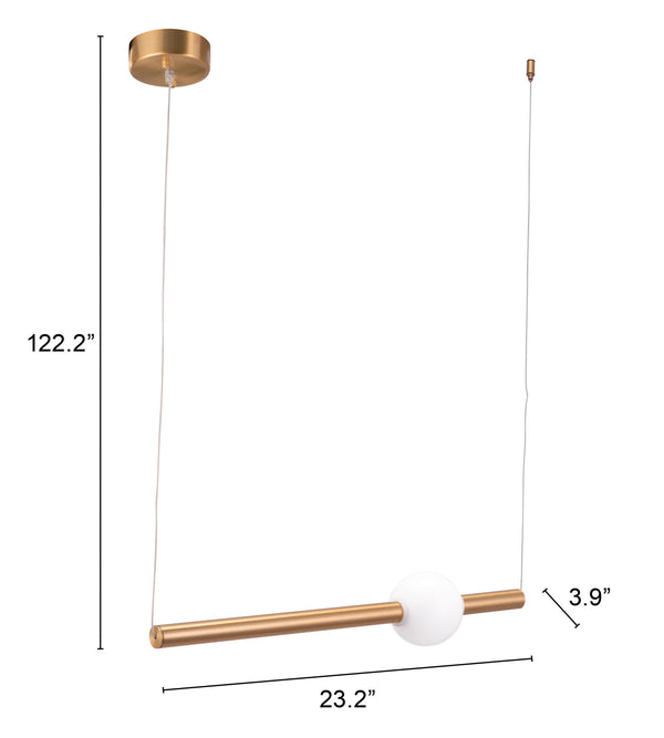 Adeo Ceiling Lamp Brass