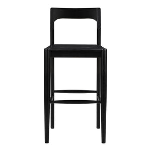 Moe's Owing Blackened Oak Barstool