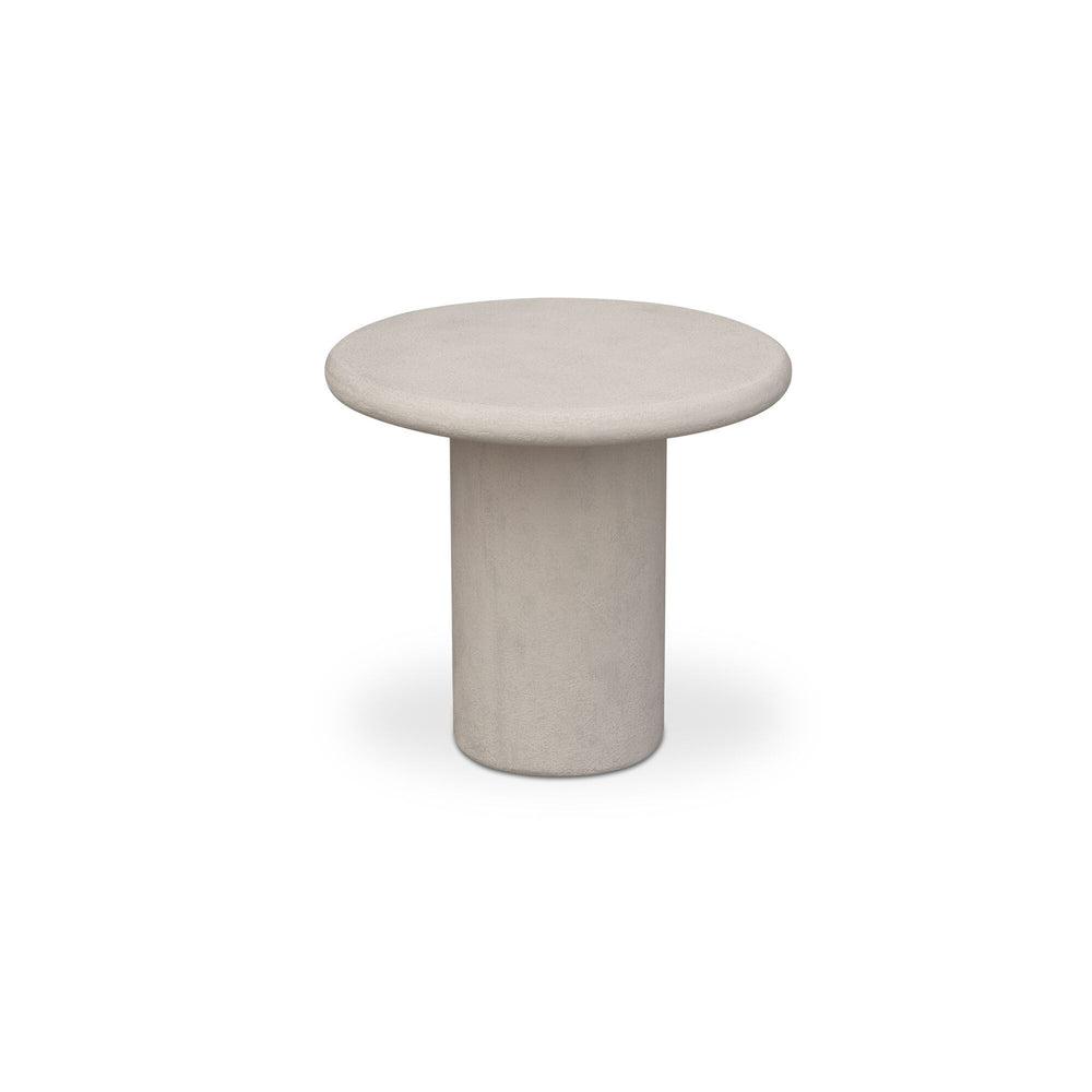 Moe's Frida Outdoor Side Table in Cream