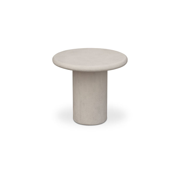 Moe's Frida Outdoor Side Table in Cream