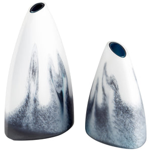 Large Mystic Falls Vase in Blue and White