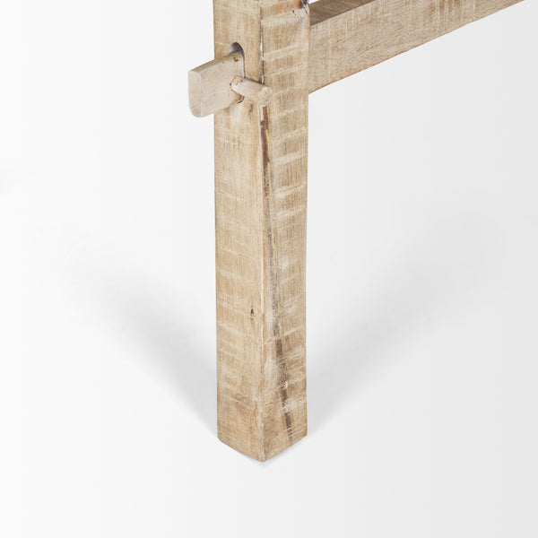 Rosie Small Blonde Wood End Table
