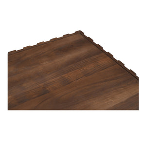 Easton Storage Coffee Table in Brown Wood