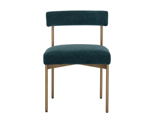 SENECA DINING CHAIR - ANTIQUE BRASS - DANNY TEAL