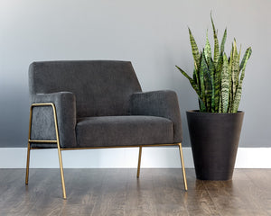 Cybil Armchair - Polo Club Kohl Grey