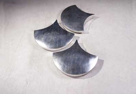 Teardrop Wall Deco Set of 3 Silverleaf