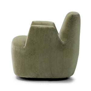 Reed Swivel Chair In Sapphire Sage